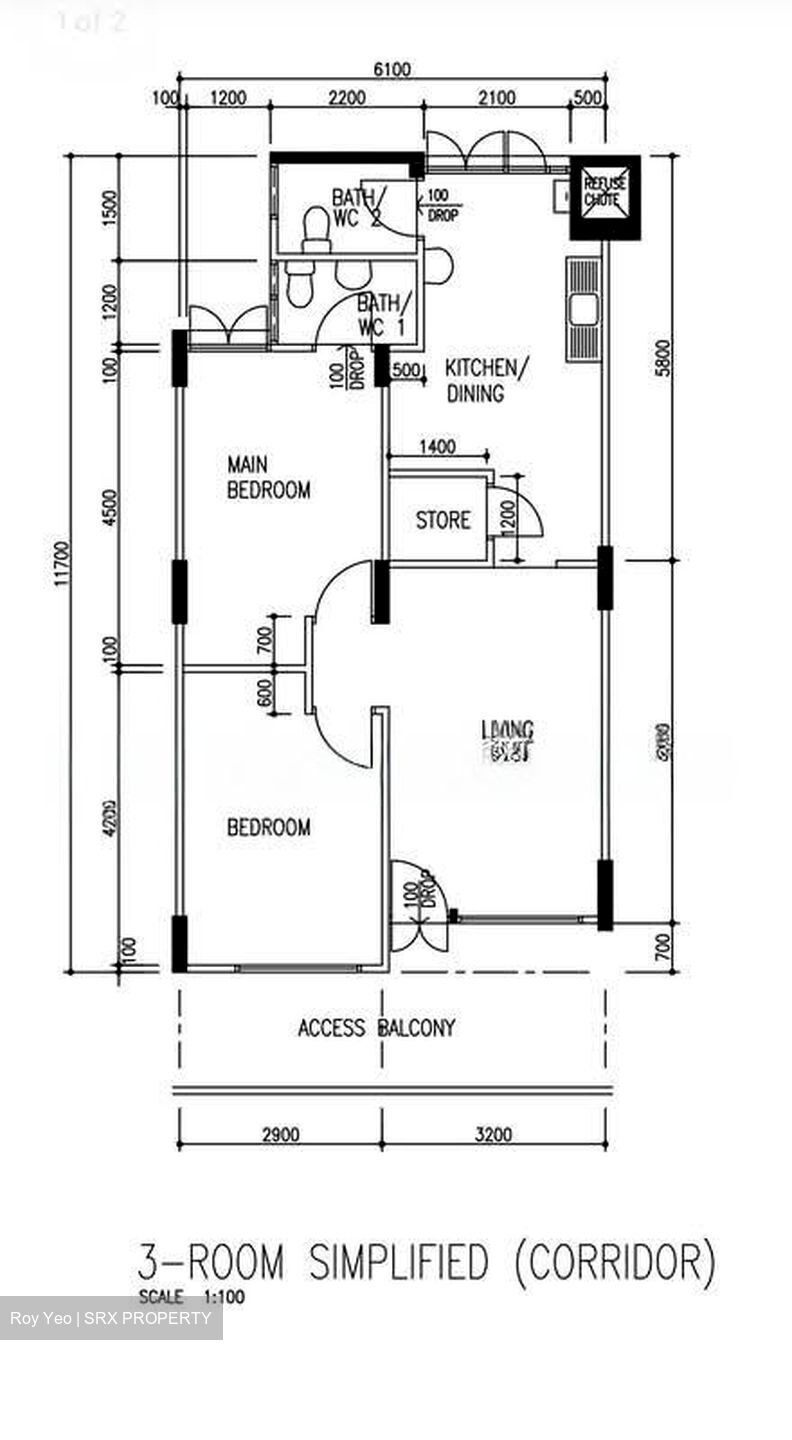 Blk 263 Yishun Street 22 (Yishun), HDB 3 Rooms #572625611